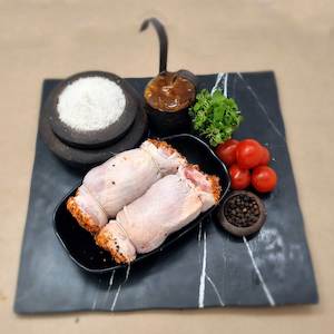 Poultry Eggs: Chicken Mini Roasts Basil Pesto, Parmesan and Cream Cheese