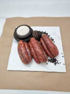 Venison Merlot & Cracked Pepper Sausage