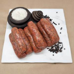 Sausages: Smoked Brisket, Pickles & Blue Cheese Sausage