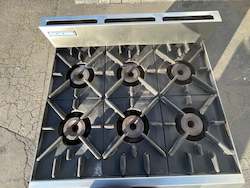 Gas Burners: APS916 BLUESEAL G50 NAT GAS OVEN WITH 6 BURNER AND WARRANTY