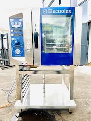 Combi Ovens: Electrolux A0S061EA Air-O-Steam 6 Tray Oven With Stand And Warranty