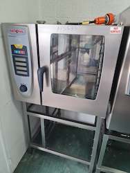 Rational Ovens: RATIONAL SCC Electric 6 Tray Self Cleaning Combi Oven With Stand And Warranty