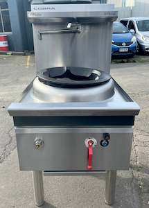 Commercial Gas Burners: Cobra CW1H-D - 600mm Gas Waterless Wok with 1 Duckbill burner With Warranty