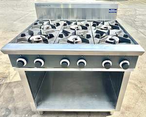 Commercial Gas Burners: Cobra C9D - 900mm Six Burner Gas Cooktop with Warranty