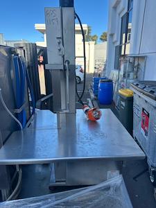 Commercial Kitchen Equipment: Mainca 300mm Throat Meat Bandsaw BM2000 With Warranty