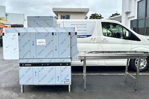 Dishwashers: Washtech CD120 Conveyor Dishwasher one year old never been installed With Warranty