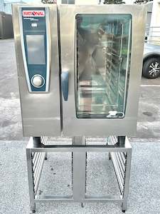 Commercial Ovens: Rational SCC WE101 SELF COOKING CENTRE ELECTRIC COMBI OVEN WITH STAND AND WARRANTY