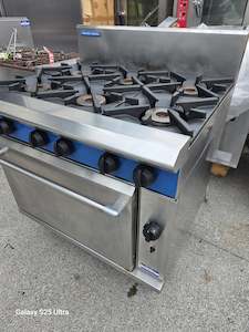 Aps1354 Blueseal G506DF 6 burner with oven and warranty