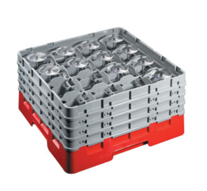 500mm Divided Glass Rack