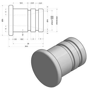 Parts: 20 mm Plug