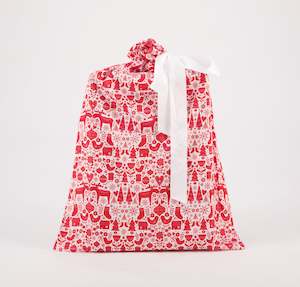 Fabric Gift Bags: Reusable Gift Bag: Large