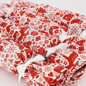 Reusable Christmas Crackers: Scandi (6 Reusable Christmas Crackers)