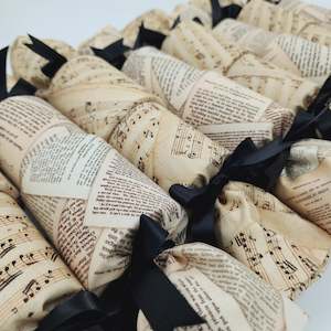Reusable Christmas Crackers: Beethoven & Bronte (6 Reusable Christmas Crackers)