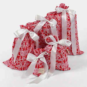 Reusable Gift Bags: Scandi Rensdyr (Reusable Gift Bag Set)
