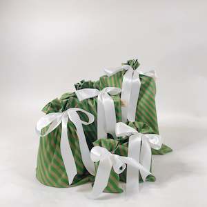 Reusable Gift Bags: Pooches Stripey (Reusable Gift Bag Set)