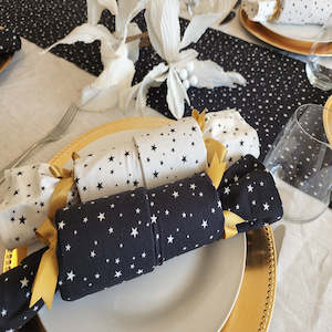 Starry Night (6 Reusable Christmas Crackers)