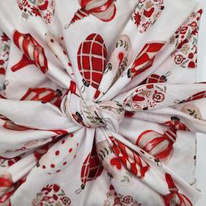 Christmas Collection: Christmas Baubles - Furoshiki Gift Wrap