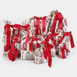 Reusable Gift Bags: Classic Christmas Bundle