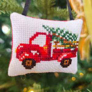 Truck with tree Ornament