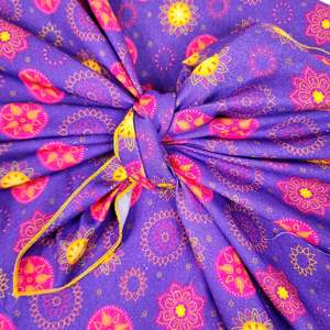 Marigold Mandala - 4 Furoshiki Gift Wraps