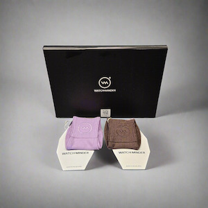 Watch Minder Bundles: 2X - Classic Brown and S1 Lavender
