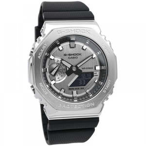 Casio: Casio G-Shock Metal Covered Analog Digital Resin Strap Quartz GM-2100-1A GM2100-1 Men's Watch