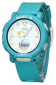 Casio Baby-G Analog Digital Bio Based Resin Strap Light Green Dial Quartz BGA-31&hellip;