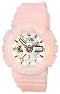 Casio Baby-G Analog Digital White Dial Quartz BA-110XRG-4A Women's Watch