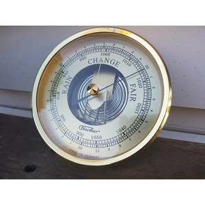 Barometers Weatherstations: Fischer Barometer fit-up 130mm