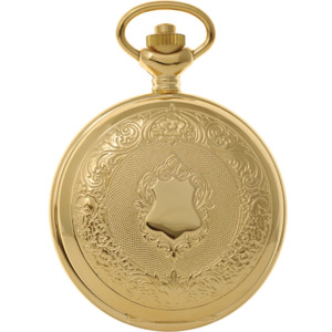Elegant Gent’s Gold Plated Pocket Watch – Premium Vintage Style