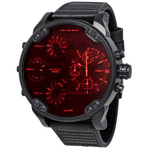Diesel Mr. Daddy 2.0 Chronograph Black Dial Men's Watch DZ7402