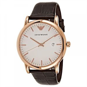 Emporio Armani: Emporio Armani Luigi White Dial Men's Watch AR2502