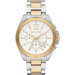 Michael Kors Brecken Pavé Tow Tone Watch MK9064