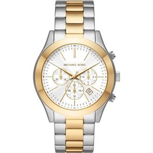 Michael Kors Slim Runway Tow Tone Watch MK8986
