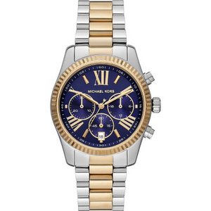 Michael Kors Womens Watches: Michael Kors Lexington Chronograph Quartz Blue Dial Ladies Watch MK7218