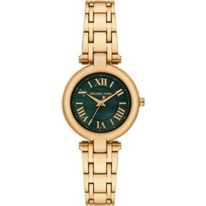 Michael Kors Laney Green Dial Gold Watch MK4892