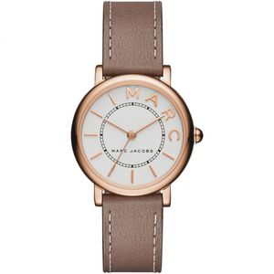 Marc Jacobs Watches: Marc Jacobs Classic Mini White Dial Rose Gold Watch MJ1538