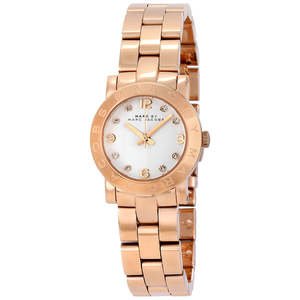 Marc By Marc Jacobs: Marc By Marc Jacobs Baker Rose Gold Tone Watch MBM3078