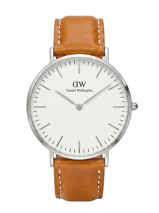 Daniel Wellington Watches: Daniel Wellington Classic Durham 36mm Women's Silver Watch DW00100112