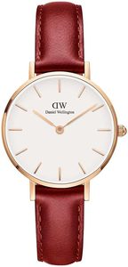 Daniel Wellington Watches: Daniel Wellington Petite St. Mawes 32mm White Dial Bondi Genuine Leather Women's Watch - DW00100175
