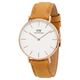 Daniel Wellington Petite Durham 32mm White Dial Brown Genuine Leather Women&apos&hellip;