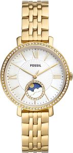 Fossil Watches: Fossil Jacqueline Sun Moon Gold Stainless Steel Women's Watch - ES5167