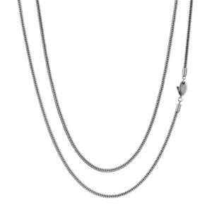 Jewellery: Big Daddy 2.5mm Men's Rope Silver Chain