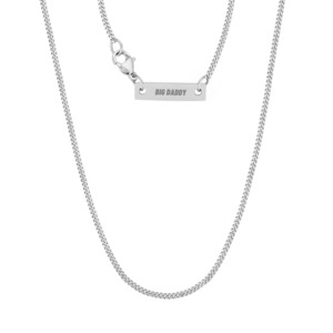 Big Daddy 2mm Cuban Silver Chain