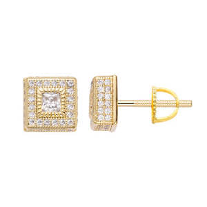 Big Daddy Rebirth Diamond Cut Iced Out Earring