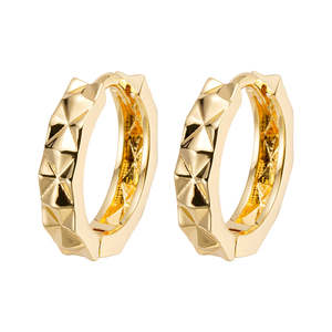 Big Daddy Earrings: Big Daddy Loop Gold Earring