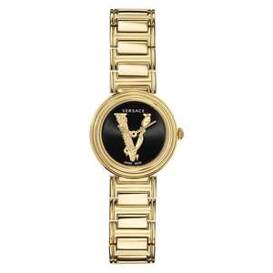 Versace: Versace Virtus Mini Gold Women's Watch VET300121
