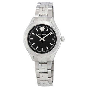 Versace Hellenyium Black Dial Ladies Watch V1202 0015