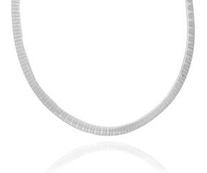 Big Daddy Chains: Big Daddy 8MM Omega Silver Steel Chain