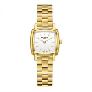 Lee Cooper Elegance Silver Dial Gold Watch - LC08283.130